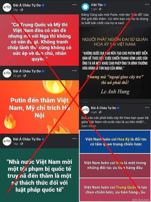 CẢNH GIÁC TRÒ XUYÊN TẠC CHUYẾN THĂM VIỆT NAM CỦA TỔNG THỐNG NGA VLADIMIR PUTIN